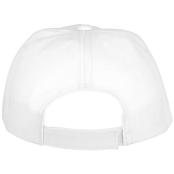 Feniks kids 5 panel cap - White