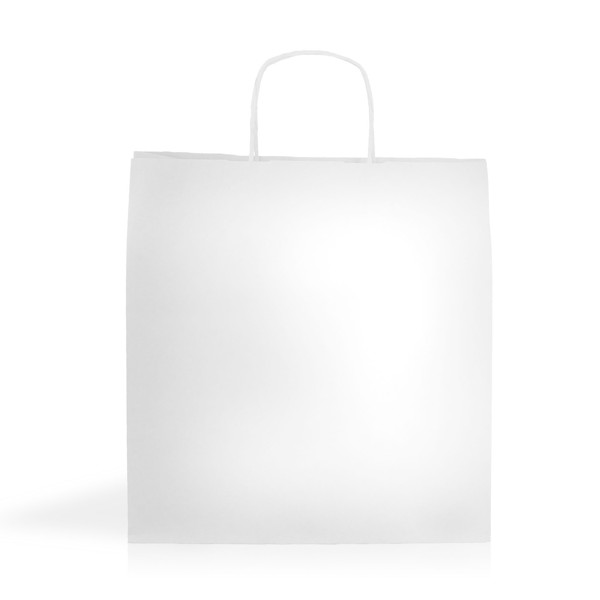 Saco Papel Kraft 100G/M2 31X32x20cm - Branco