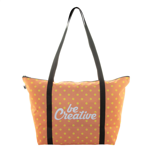 Beach Or Shopping Bag SuboShop Playa Zip - Black / White