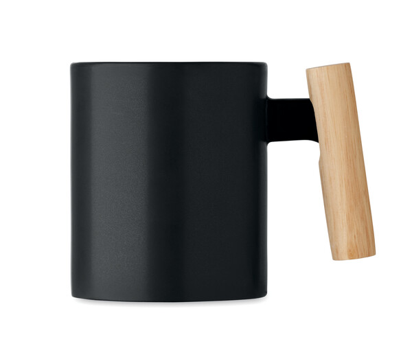 Ceramic mug 320 ml Crenate - Black