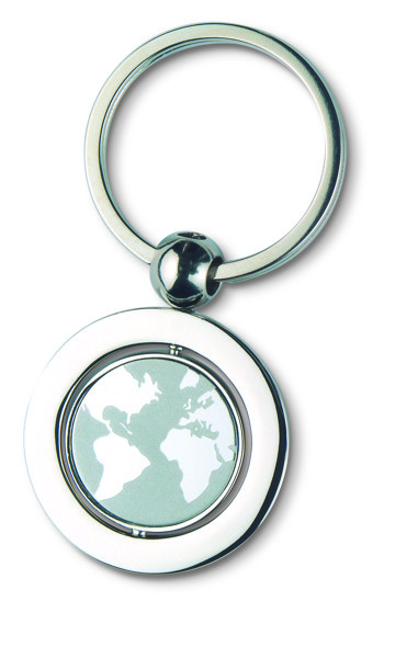 Porta-chaves Globo em metal Globy