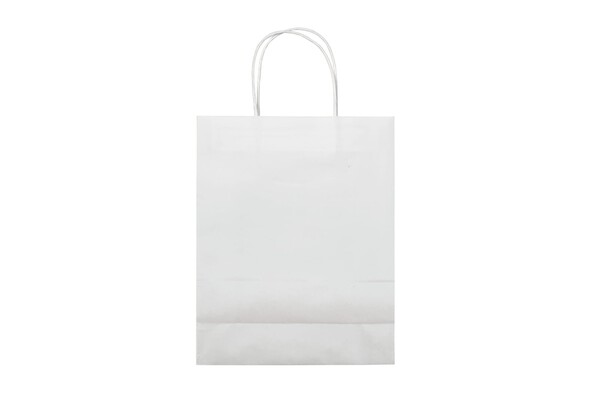 Paper gift bag 240x100x300mm, 120g/m² - White