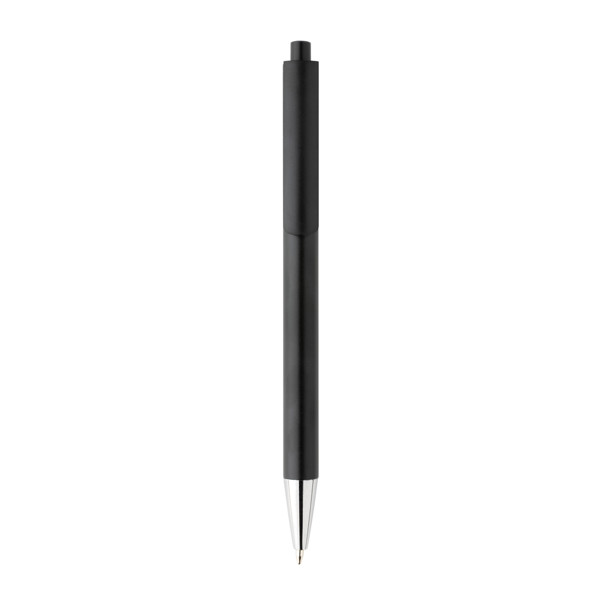 Amisk RCS certified recycled aluminium pen - Black