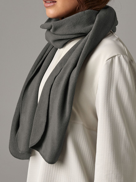 Recycled Fleece Scarf - Steel Grey