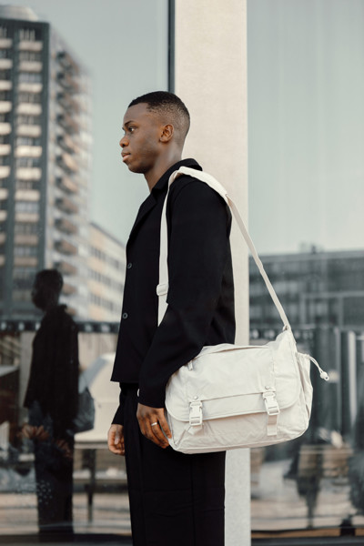 Borsa porta PC 15,6" KENTO URBAN in nyoln riciclato RCS - Beige