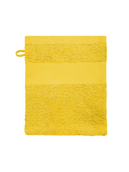 Economy wash glove towel - Yellow