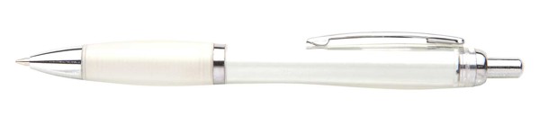 Ulta plastic pen, jumbo refill - White