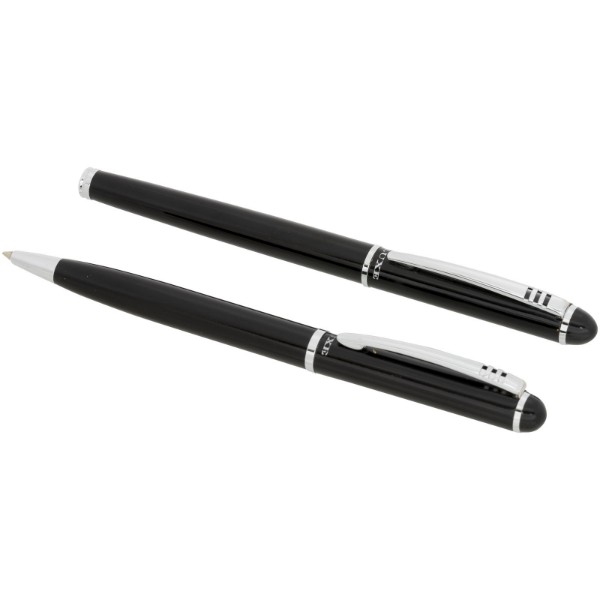 Parure Stylo bille et roller Andante (encre noire)