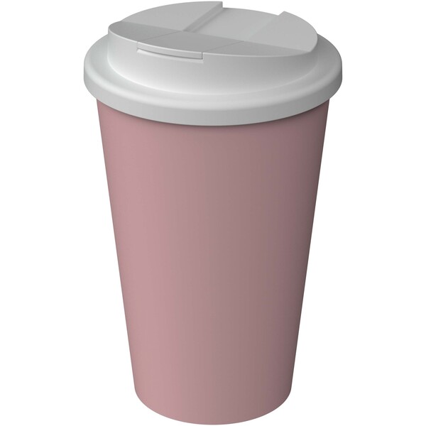 Americano® Infiniti 350 ml insulated tumbler with spill-proof lid - Dusty Pink