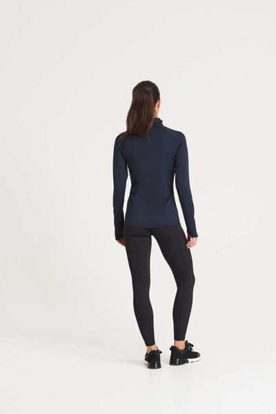 Women's Cool Flex 1/2 Zip Top - Silver Grey / L