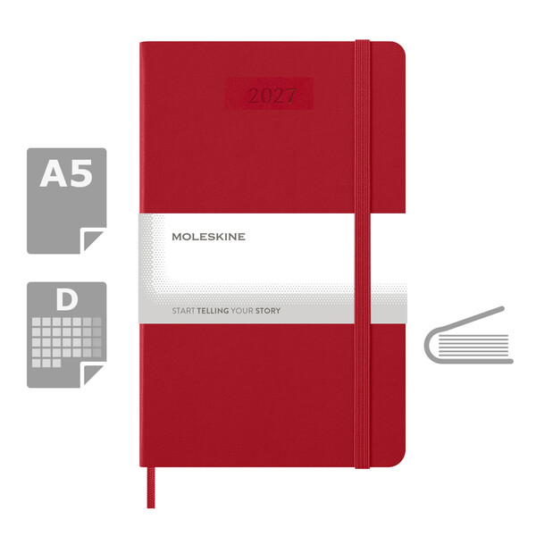 MOLESKINE diary - red