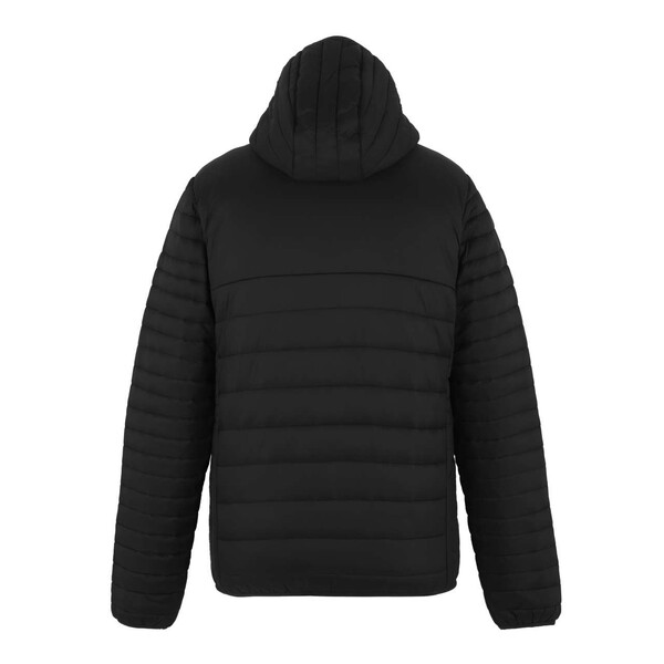 Loftlite Hooded Baffle Jacket - Black / Black / XL
