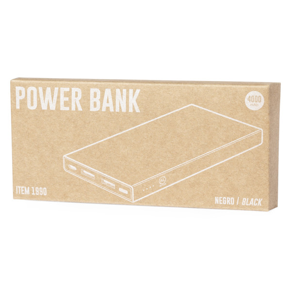 Power Bank Ginval - Plateado