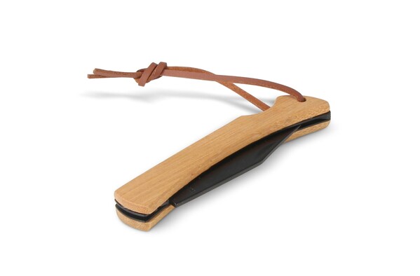 Couteau de poche en bambou
