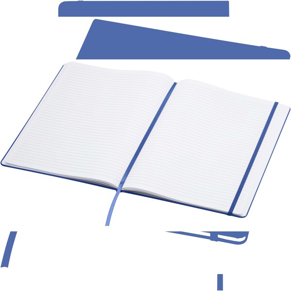 Spectrum A4 hard cover notebook - Royal Blue