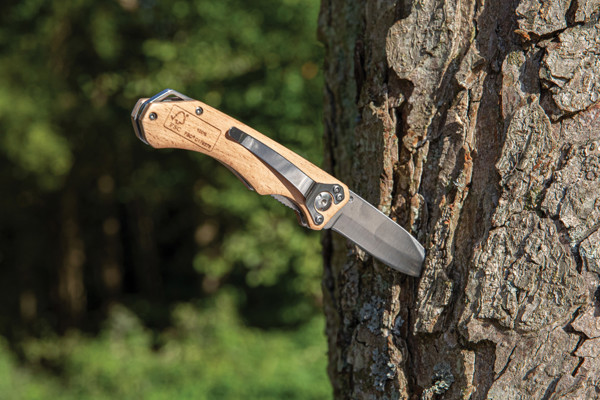 Wooden outdoor knife