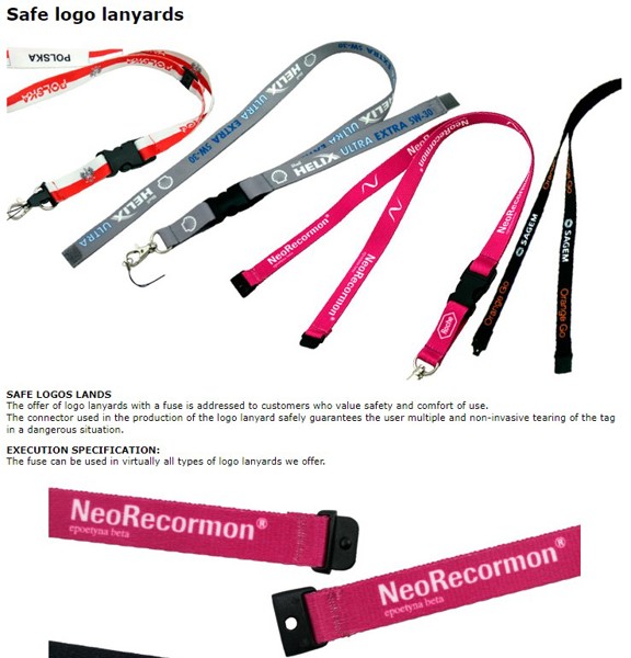 Lanyards - custom made