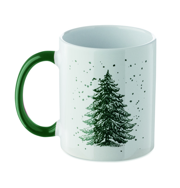 Caneca de cerâmica 300ml Festimug - Verde