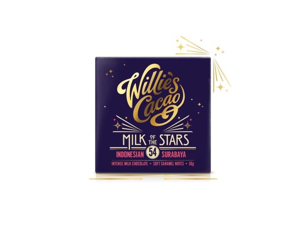 MILK OF THE STARS čokoláda mliečna Indonesian Surabaya 54%