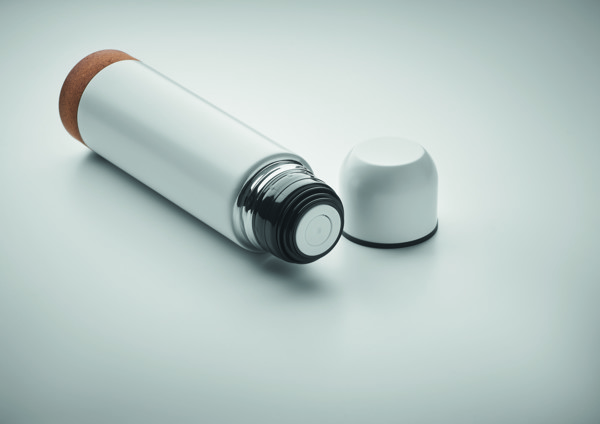 Bouteille double paroi 500ml Aventur - Blanc