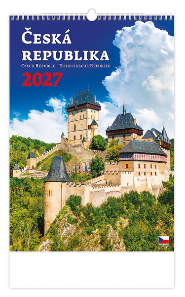 Nástěnný kalendář Česká republika 2027