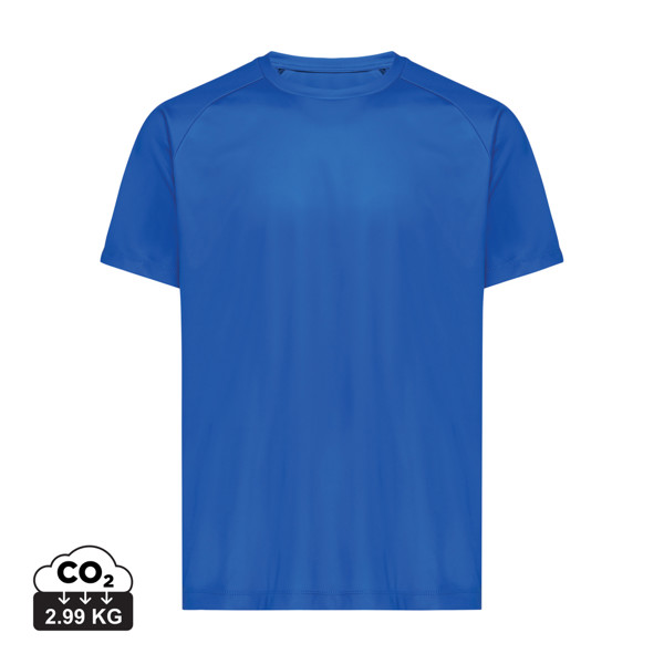 Iqoniq Tikal športna majica s kratkimi rokavi, recikliran poliester, 150 g/m² - Kraljeva modra / 3XL