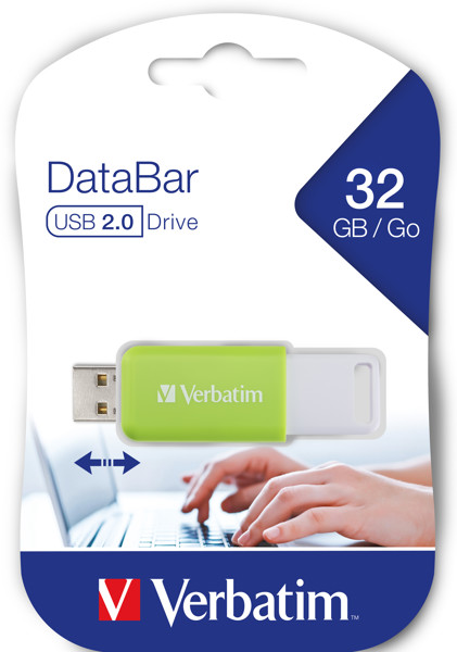 USB Flash 2.0 DataBar Verbatim - GREY