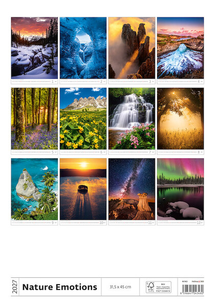 Kalendár Nature Emotions