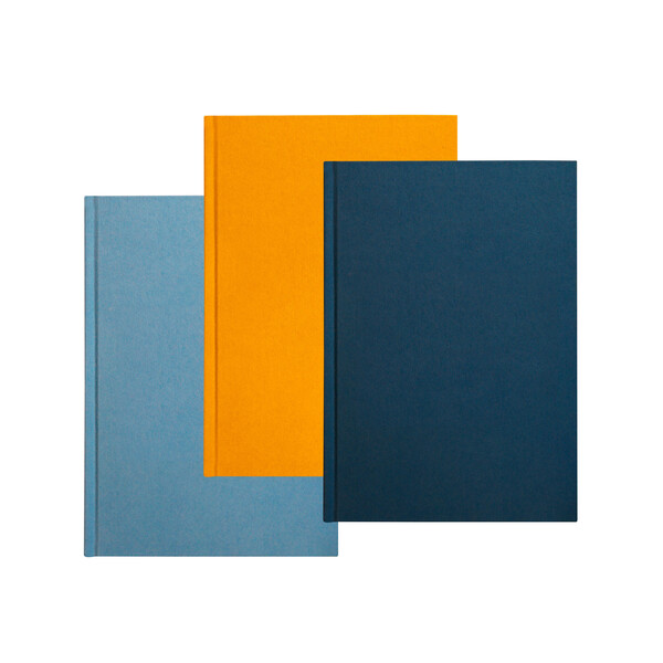 Carnet A5 cov rig. SCRIPT - jaune