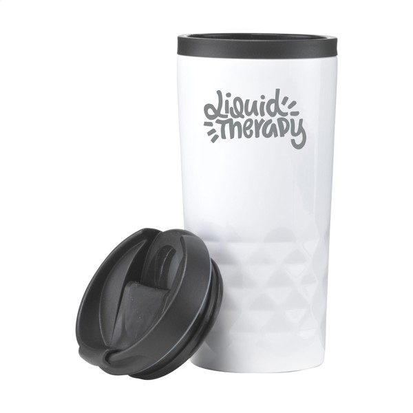 Graphic Mug 300 ml gobelet thermos - Blanc