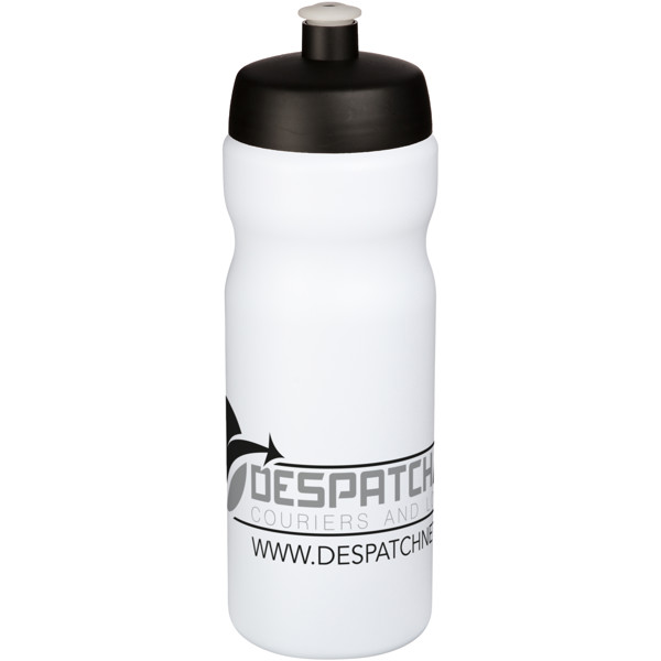 Borraccia sportiva da 650 ml Baseline® Plus - Nero / Bianco