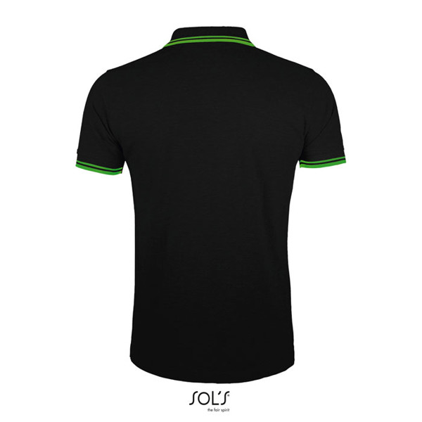 PASADENA pólo homem 200g Pasadena Men - Preto / LimaXL