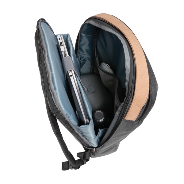 Sac à dos ordinateur two tone deluxe Impact AWARE™ 300D - Noir