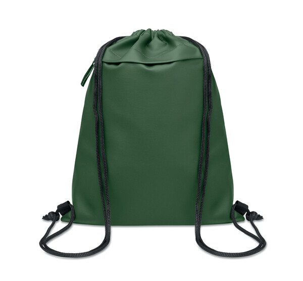 Worek ze sznurkiem 600D RPET Bangkok Bag - Ciemnozielony