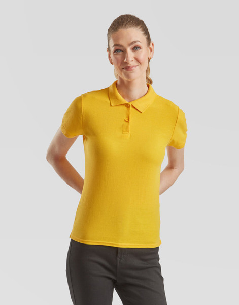 Ladies 65 / 35 Polo - White / XS