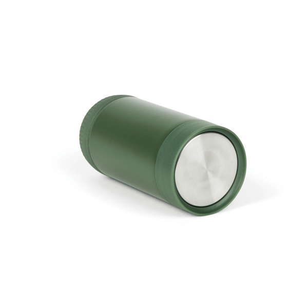 Termohrnek s push zavíráním VINGA Erie z RCS recyk. SS 350ml - Zelená / Zelená