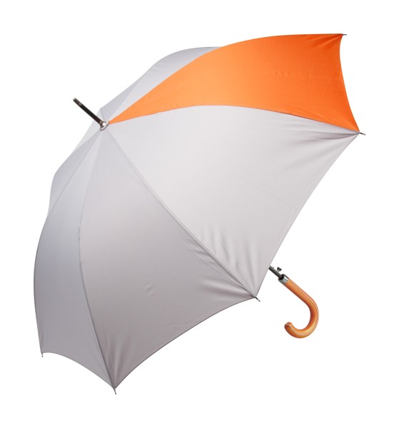 Deštník Stratus - Šedá / Oranžová