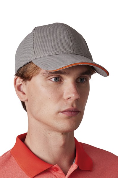Sports Cap - White / Red