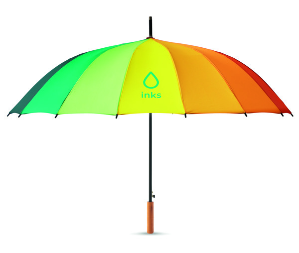 27 inch rainbow umbrella Bowbrella