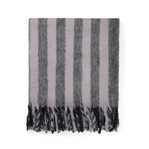 VINGA Lioro GRS wool blend blanket - Grey