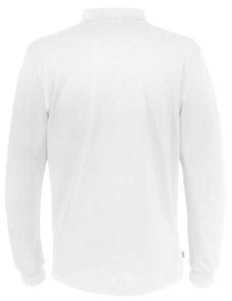 Cottover Gots Pique Long Sleeve Man white M