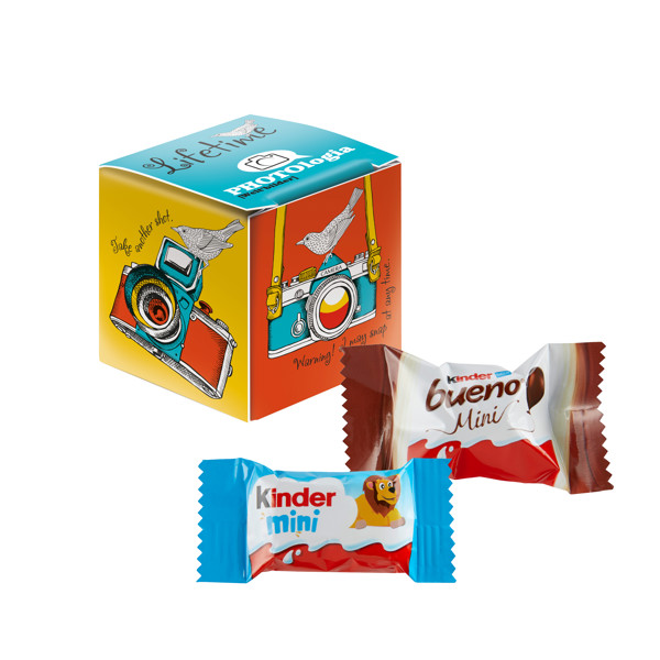 Mini-Cube Publicitaire Kinder