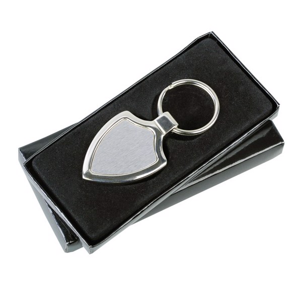 Emblem metal keyring