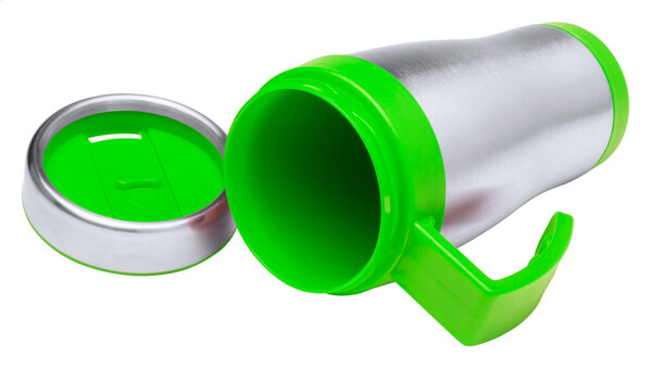 Thermo Bögre Caprol Plus - Lime Green / Silver