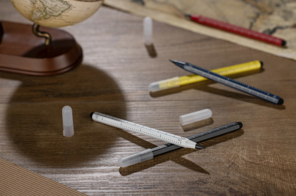 Fountain pencil with measure DRAWI - white