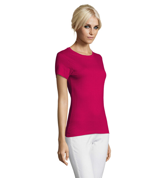 REGENT Damski T-Shirt 150g Regent Women - Fuksja / 2XL