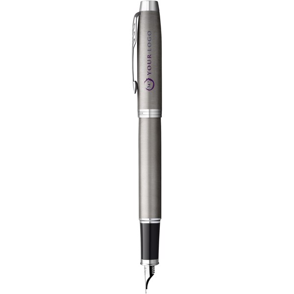 Stylo plume IM Parker (encre bleue) - Argent