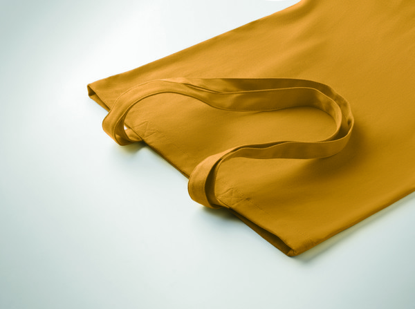 Sac shopping en toile 270 gr/m² Rassa Coloured - Ochre