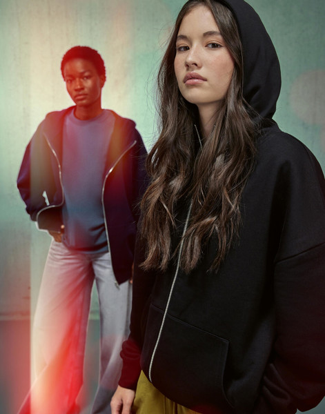 Influence Zip Hood - Navy / XL