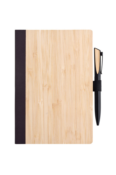 Loreto notebook bamboo cover, A5 size